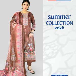 BEXI FABRICS 3D LAWN 3 PCS (BF-205.4)