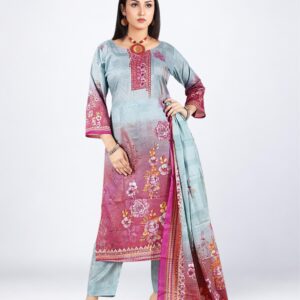 BEXI FABRICS 3D LAWN 3 PCS (BF-189.1)